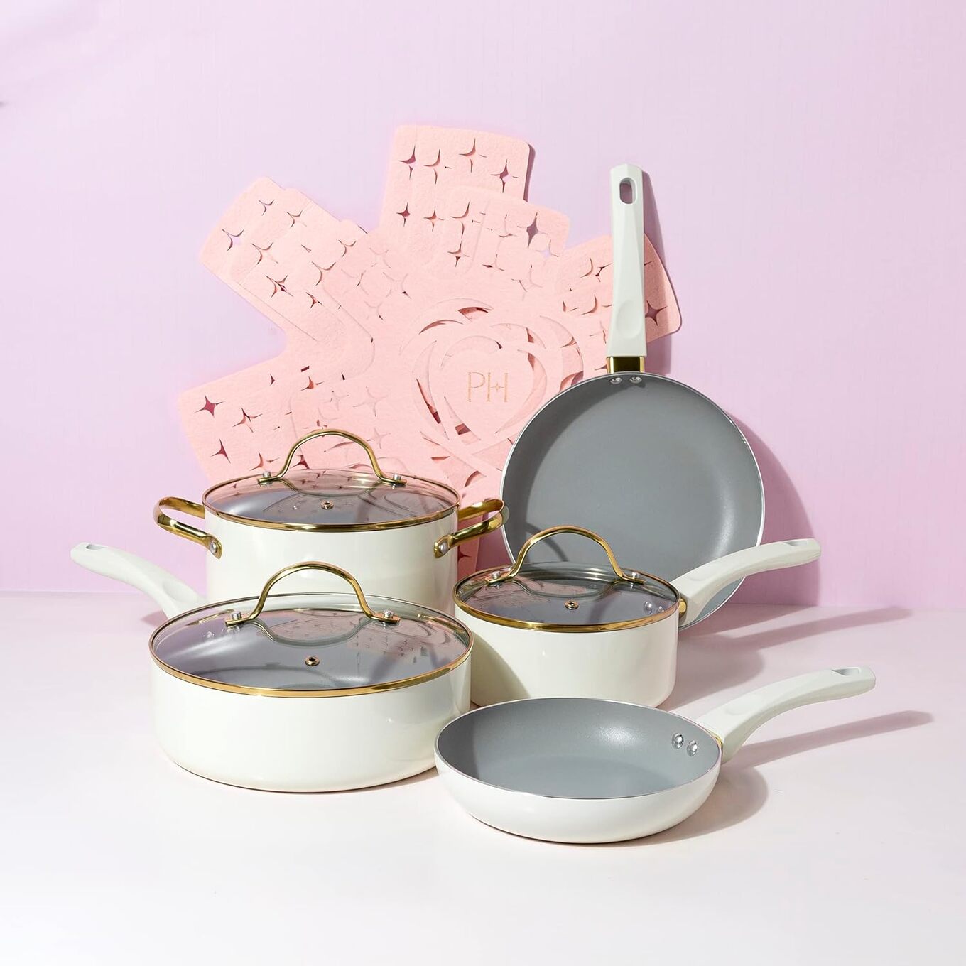 Paris Hilton Epic Nonstick Pots and Pans Set